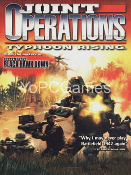 joint operations: typhoon rising poster