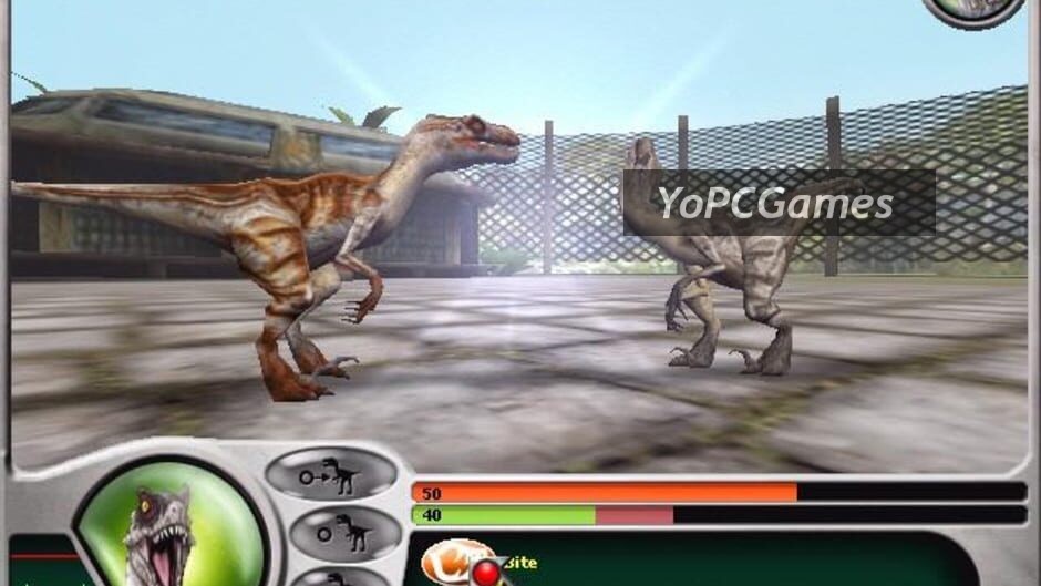 jurassic park: dinosaur battles screenshot 1