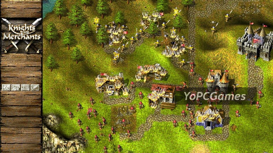 knights and merchants: the peasants rebellion screenshot 1