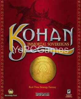 kohan: immortal sovereigns cover