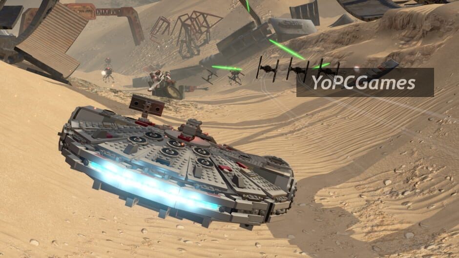 lego star wars: the force awakens screenshot 1