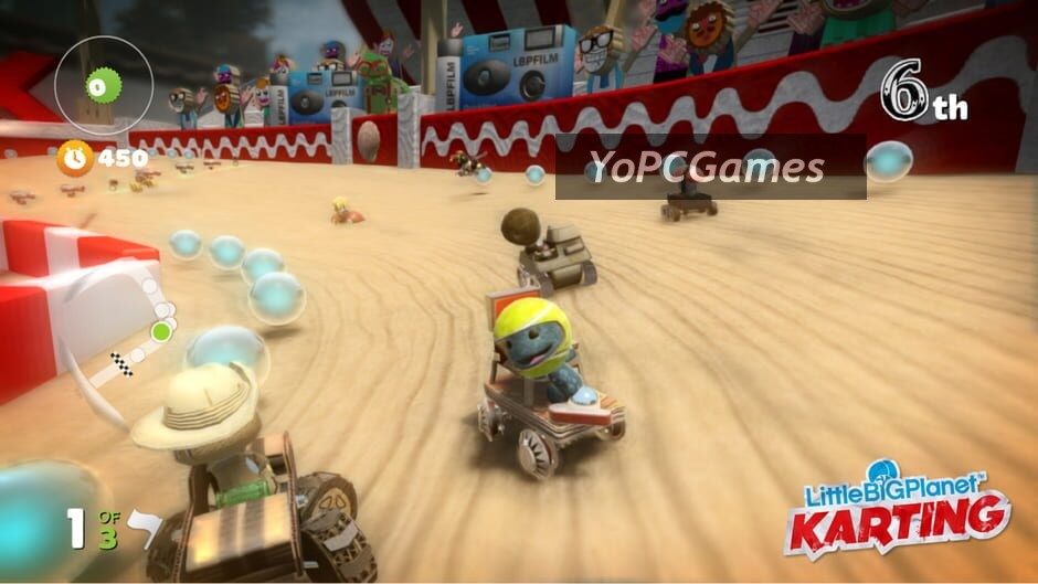 littlebigplanet karting screenshot 2