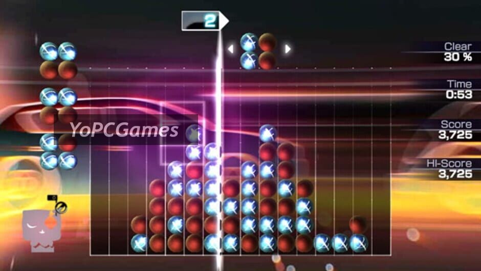 lumines electronic symphony screenshot 1