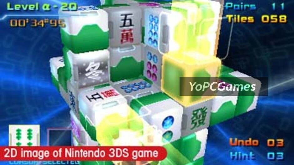 mahjong cub3d screenshot 1