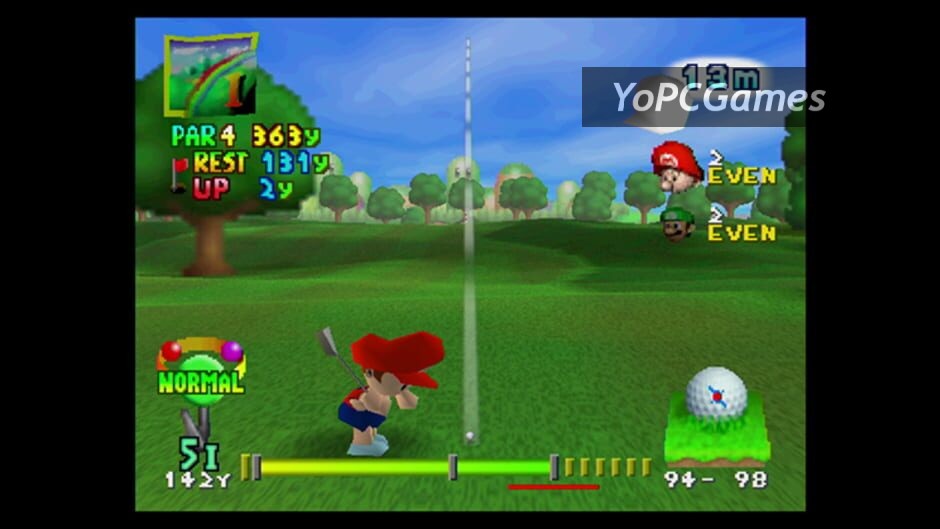 mario golf screenshot 2