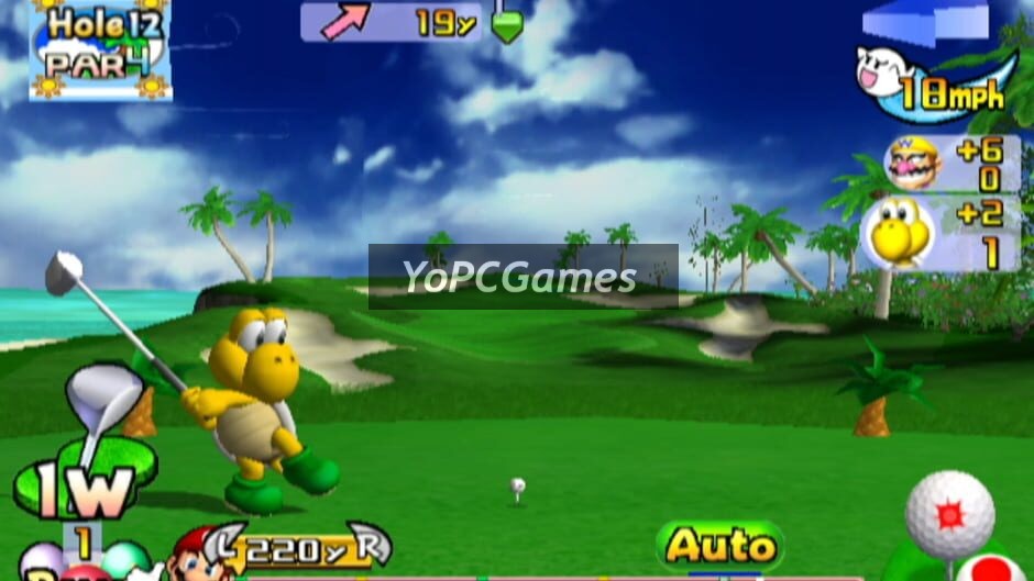 mario golf: toadstool tour screenshot 3