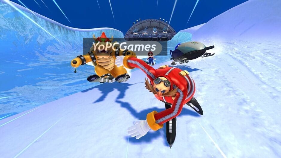 mario & sonic at the sochi 2014 olympic winter games screenshot 1