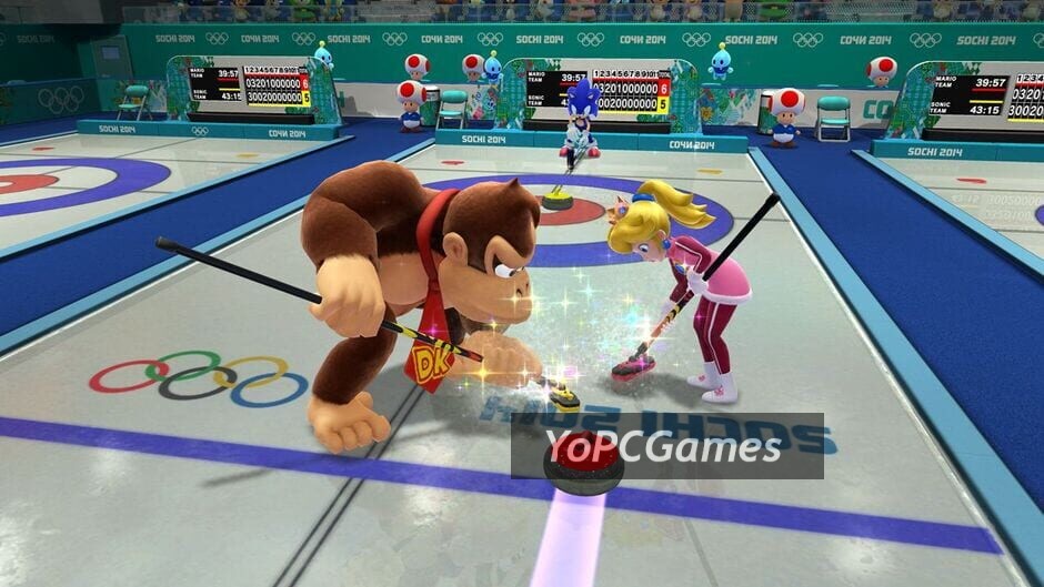 mario & sonic at the sochi 2014 olympic winter games screenshot 4