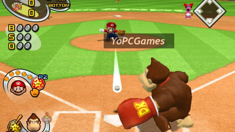 mario superstar baseball screenshot 3