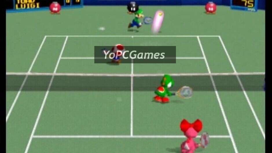 mario tennis screenshot 2