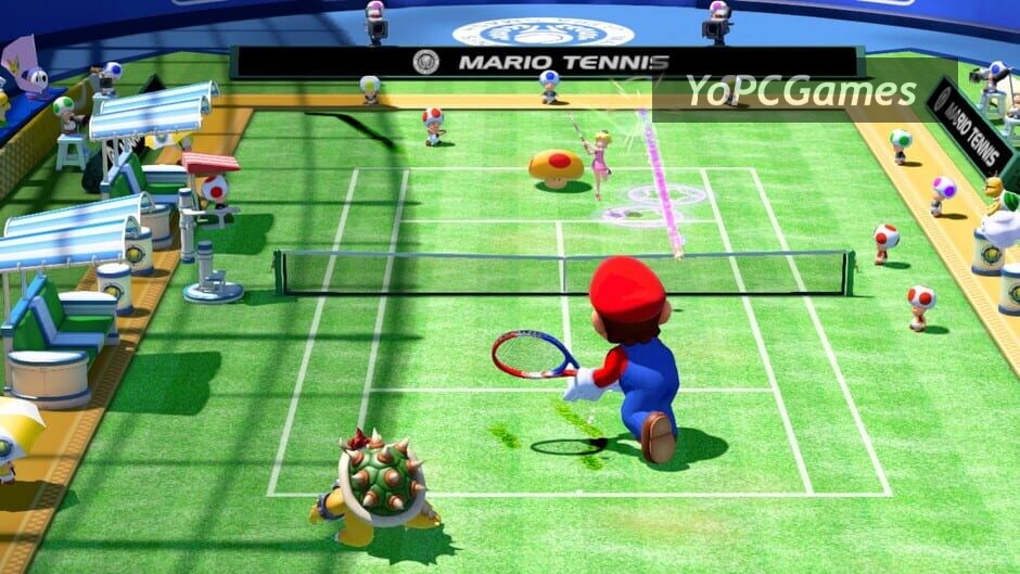 mario tennis: ultra smash screenshot 1