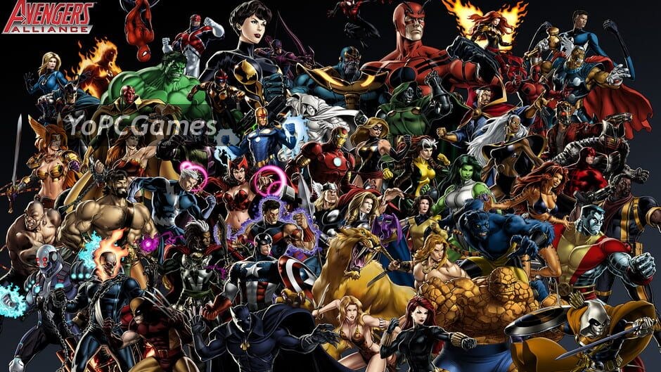 marvel: avengers alliance screenshot 1