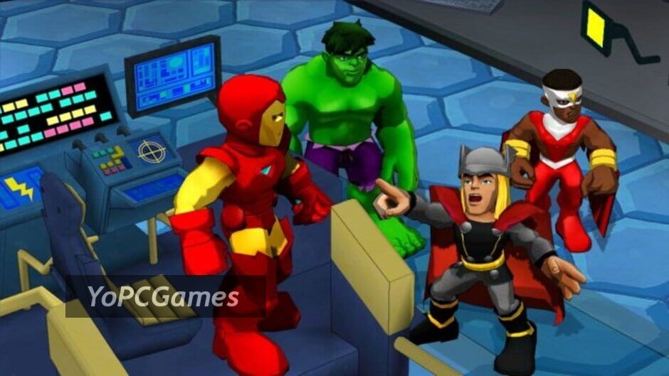 marvel super hero squad: comic combat screenshot 1
