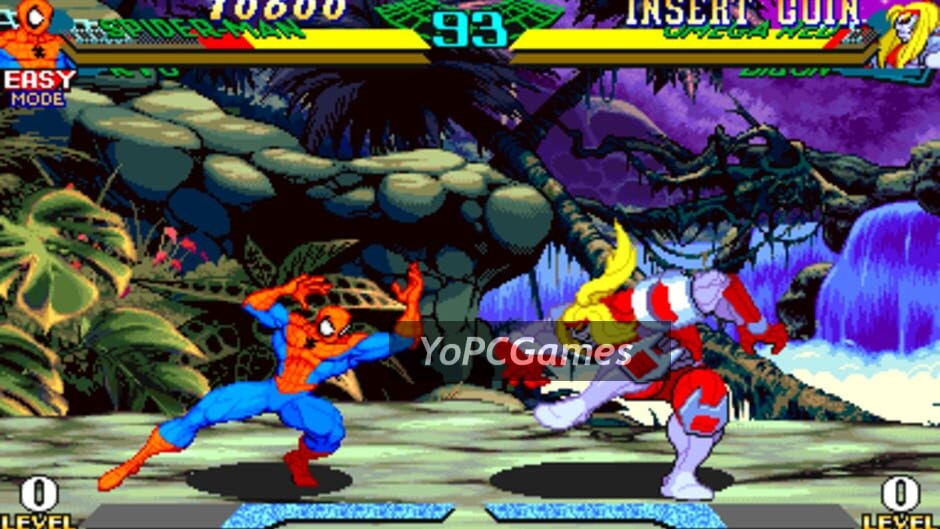 marvel super heroes vs. street fighter screenshot 4