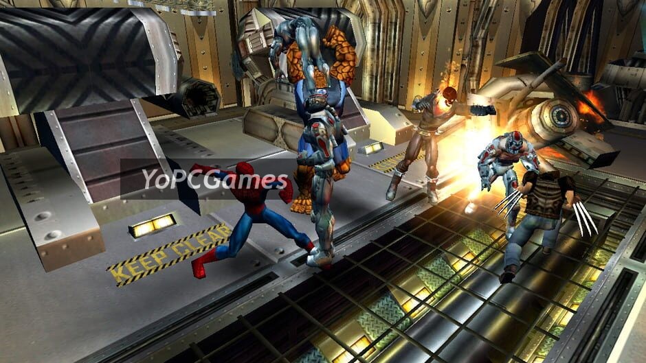 marvel: ultimate alliance screenshot 4