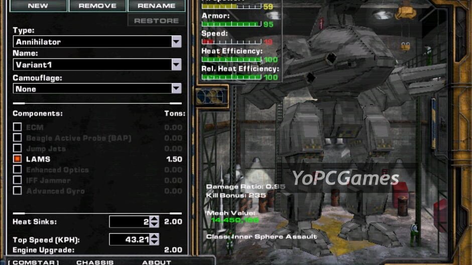 mechwarrior 4: mercenaries screenshot 3