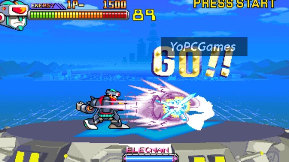 mega man 2: the power fighters screenshot 1