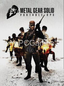 metal gear solid: portable ops for pc
