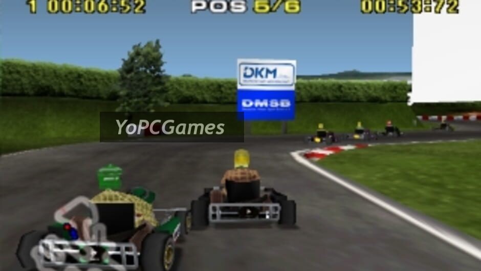 michael schumacher racing world kart 2002 screenshot 1