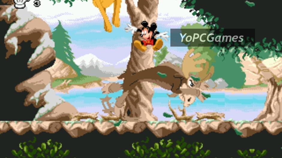 mickey mania: the timeless adventures of mickey mouse screenshot 1