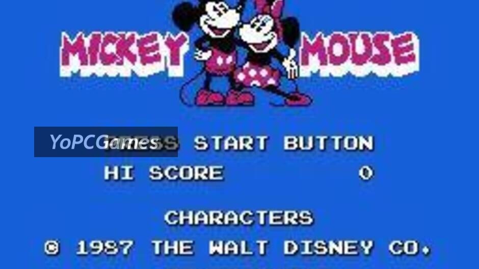 mickey mousecapade screenshot 1