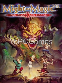 might and magic vii: for blood and honor poster