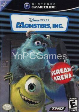 monsters, inc. scream arena game