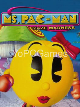 ms. pac-man maze madness poster