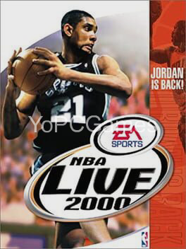 nba live 2000 poster