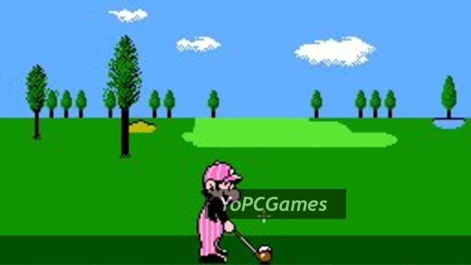 nes open tournament golf screenshot 1
