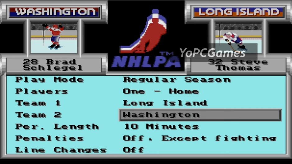 nhlpa hockey 93 screenshot 3