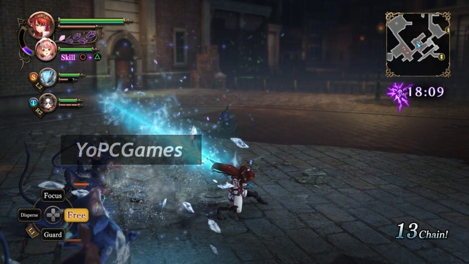 nights of azure 2: bride of the new moon screenshot 1