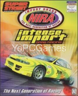 nira intense import drag racing poster