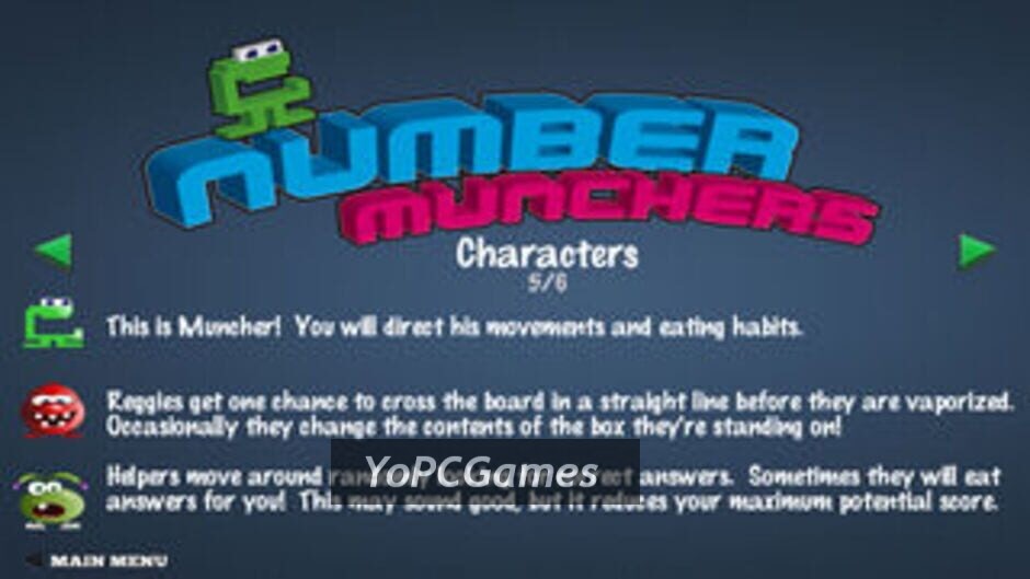 number munchers screenshot 5