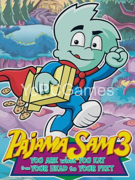 pajama sam 3: you are what you eat from your head to your feet cover