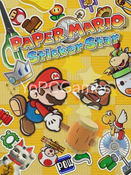 paper mario: sticker star poster