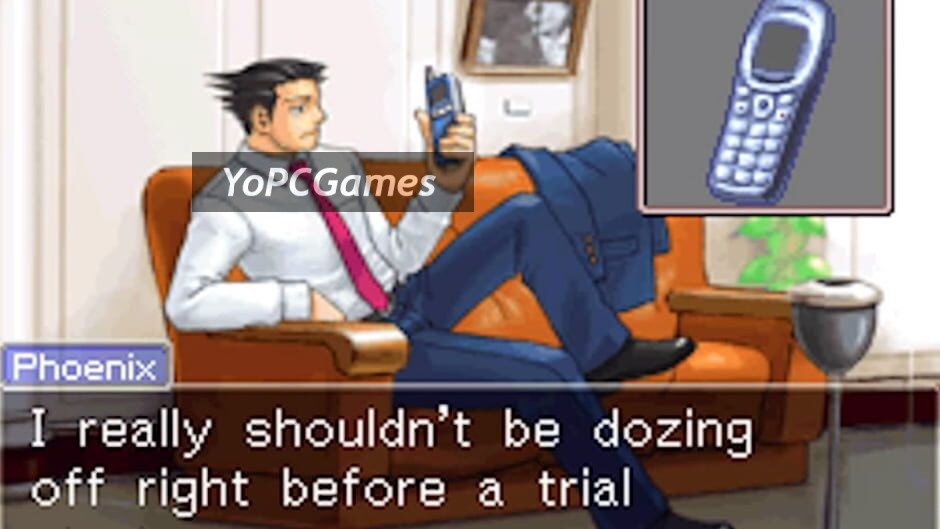 phoenix wright: ace attorney − justice for all screenshot 2