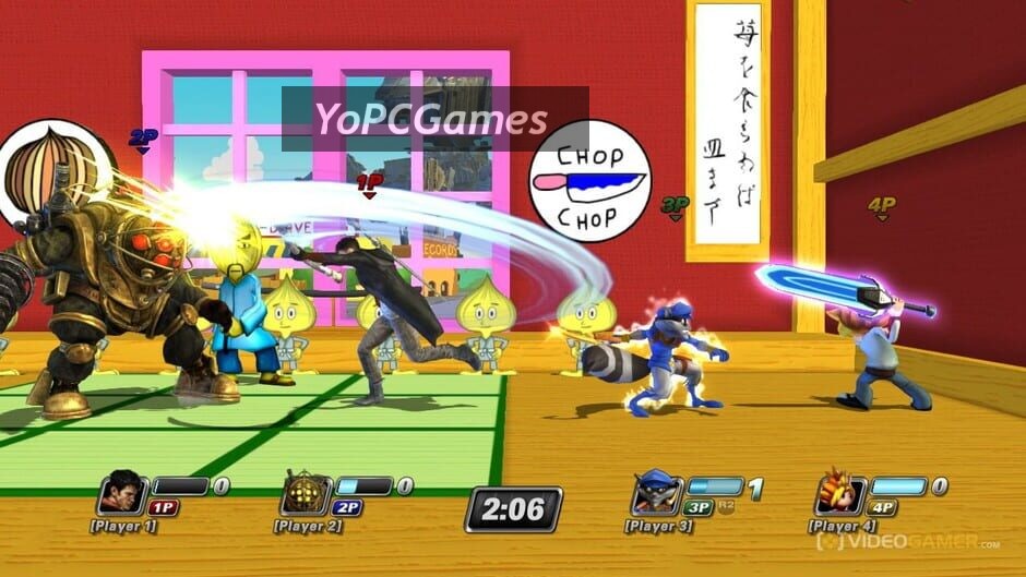 playstation all-stars battle royale screenshot 1