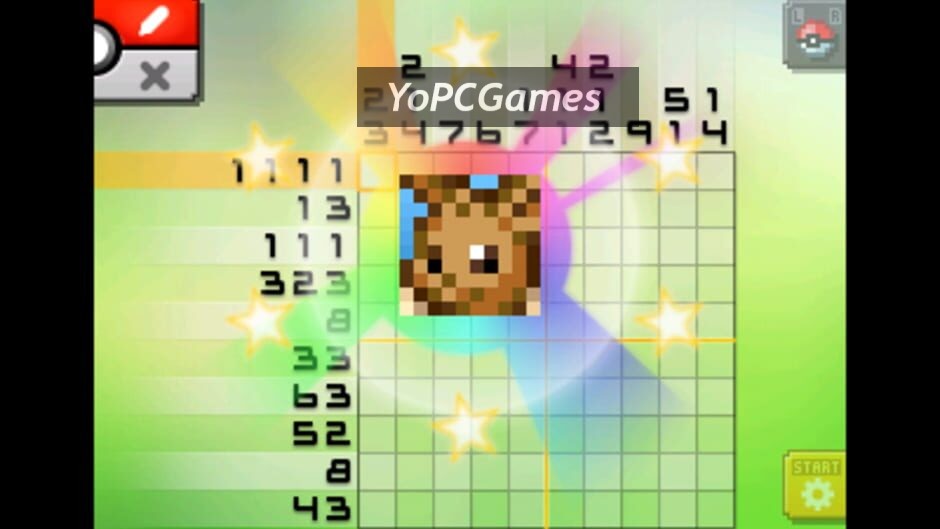 pokémon picross screenshot 1