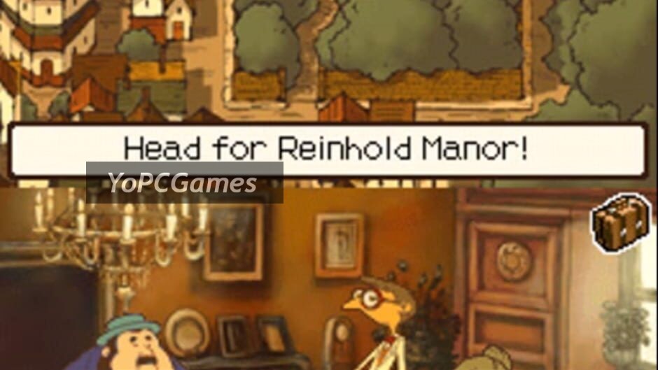 professor layton and the curious village screenshot 3