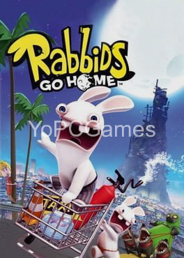 rabbids go home poster