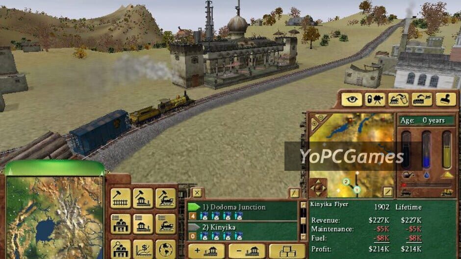 railroad tycoon 3 screenshot 2