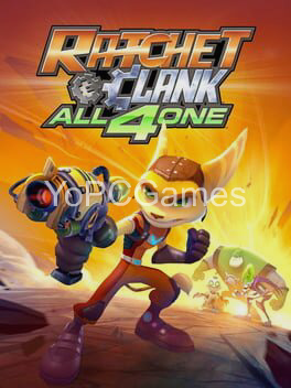 ratchet & clank: all 4 one poster