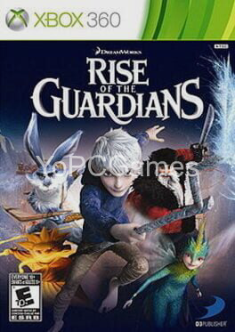 rise of the guardians: the video game cover