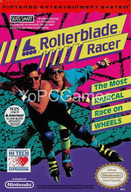 rollerblade racer poster