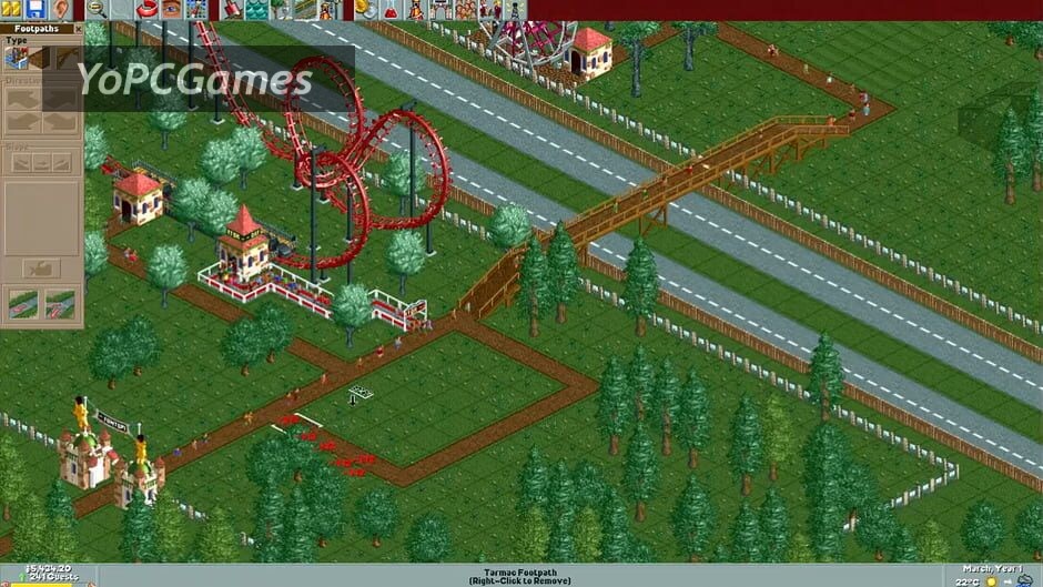 rollercoaster tycoon screenshot 4