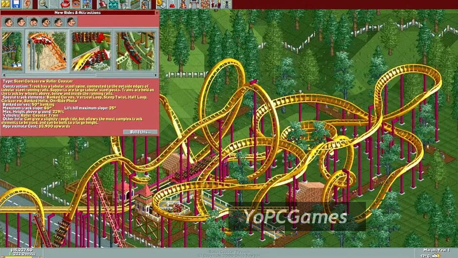 rollercoaster tycoon screenshot 5