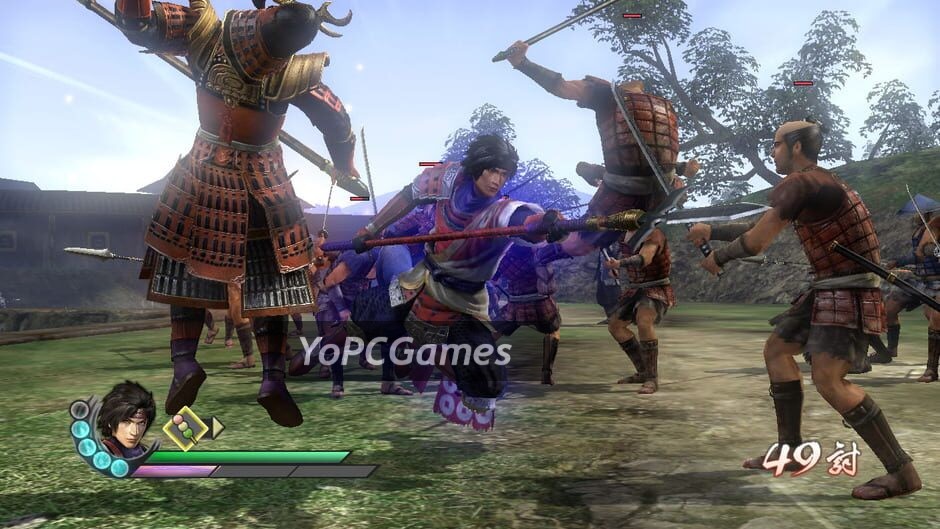 samurai warriors 3: xtreme legends screenshot 1