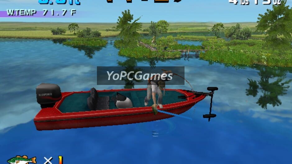 sega bass fishing screenshot 1
