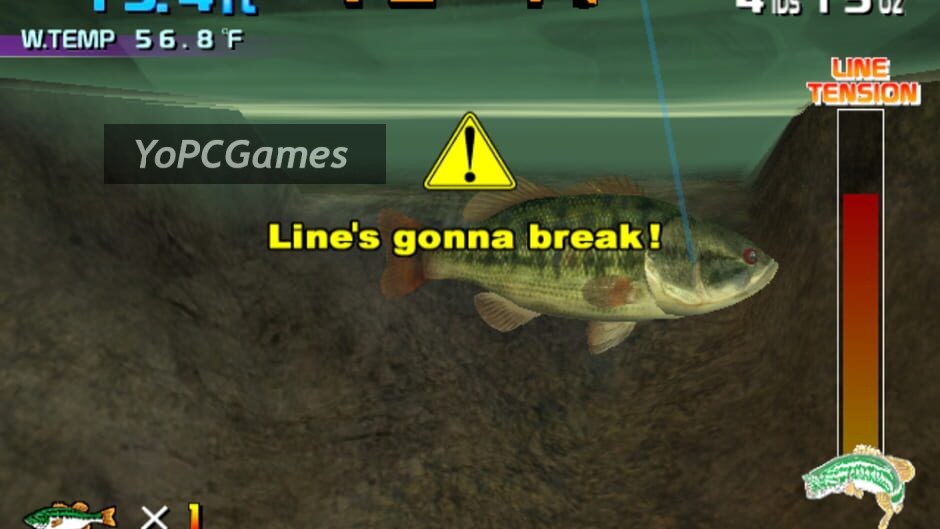 sega bass fishing screenshot 3